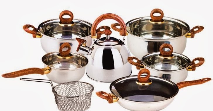  Set Alat Masak Stainless Steel