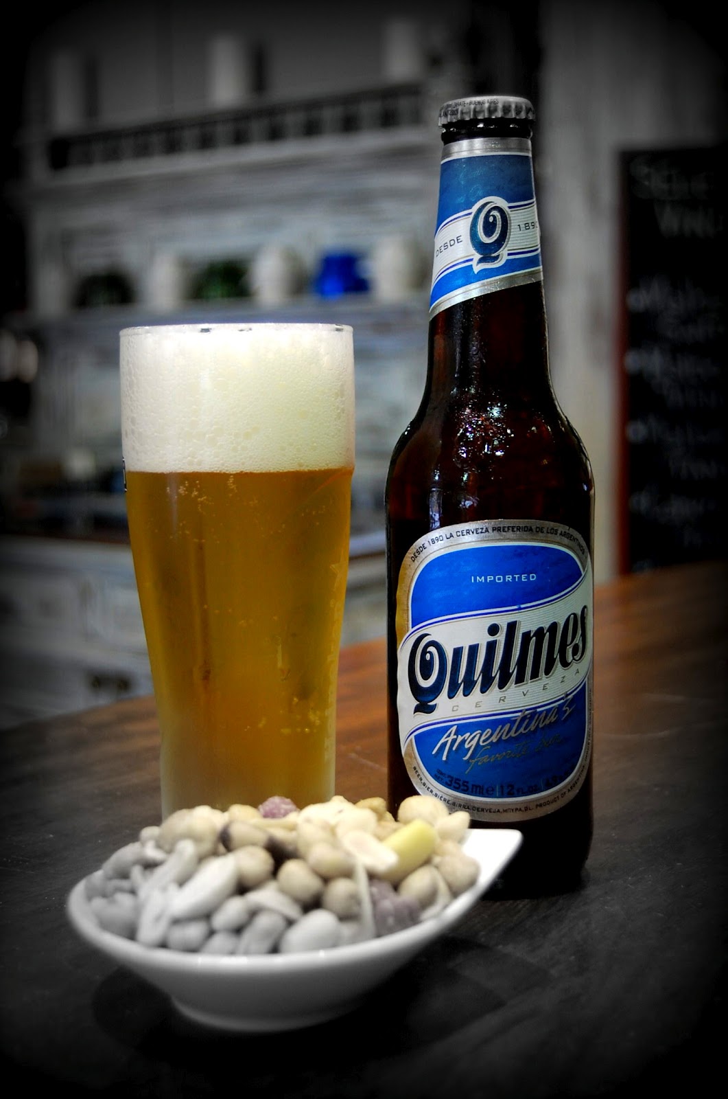 CaféBar Muros CERVEZA QUILMES "el sabor del encuentro"