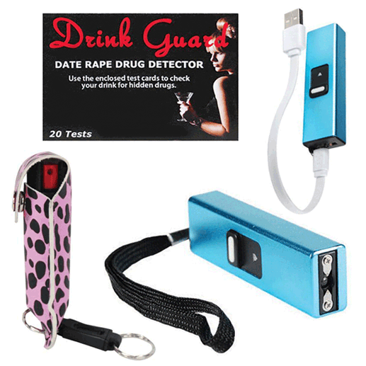 Pepper Spray Mace Tasers Stun Guns Personal Alarms Batons