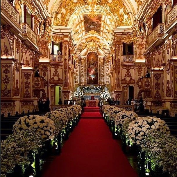 decoração casamento preta gil