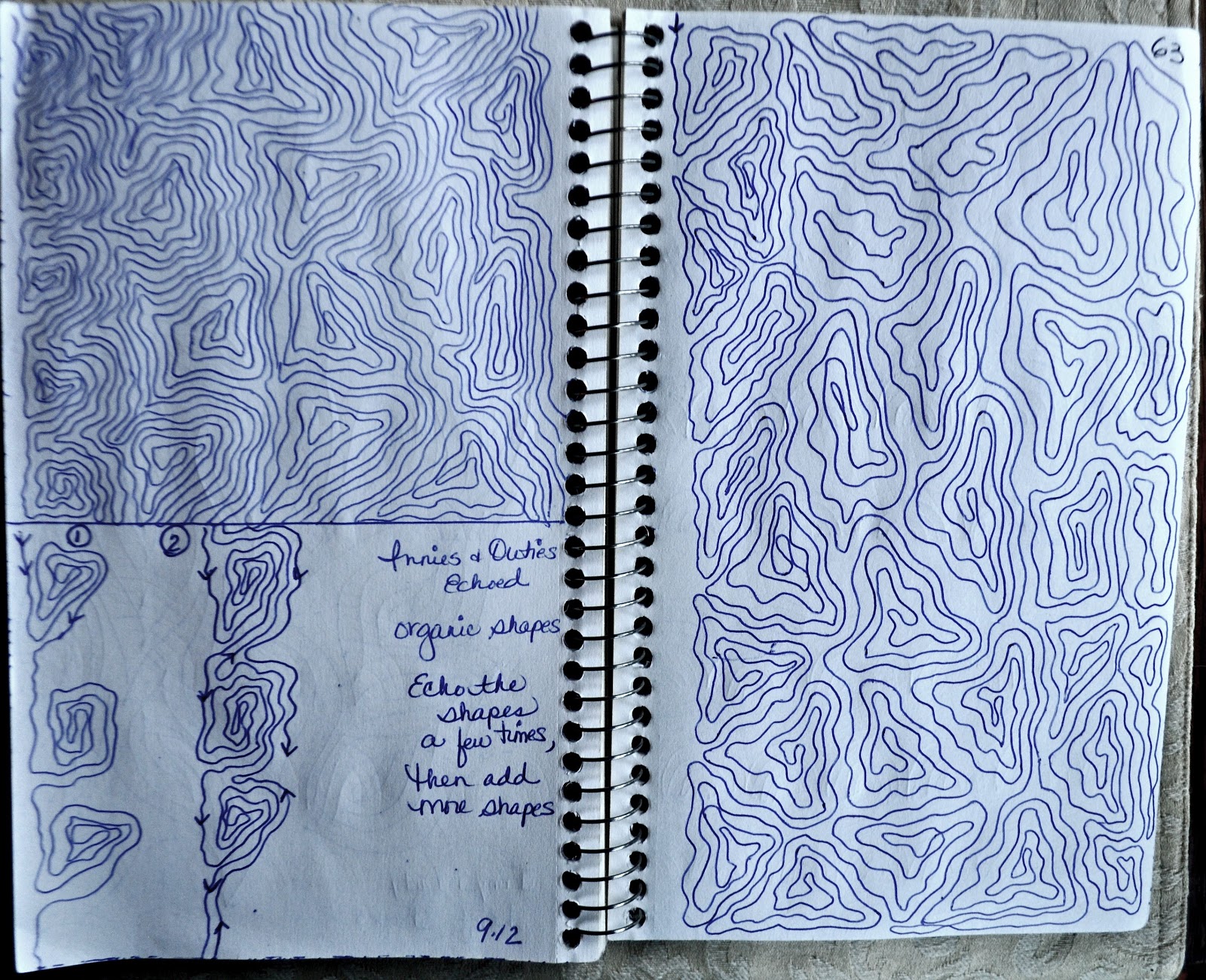 LuAnn Kessi Sketch Book.....Background Fillers