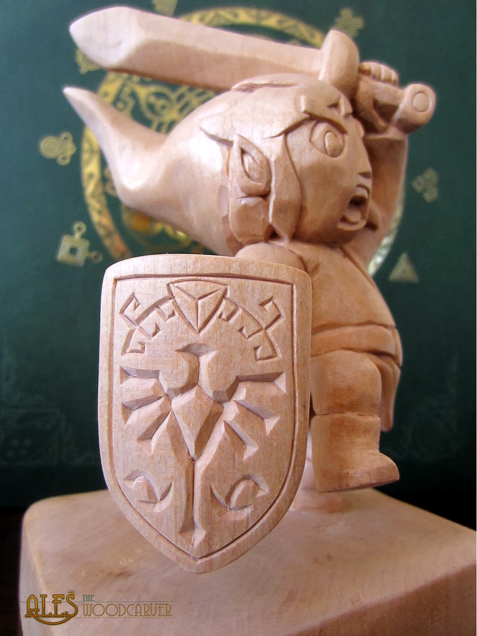 Ales the woodcarver Link Legend of Zelda