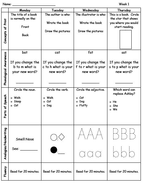 Homelink math homework 1st grade image