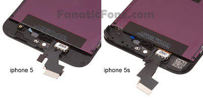 iPhone 5S body and battery