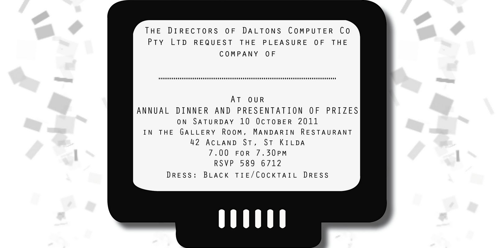 Invitation esther mclaren