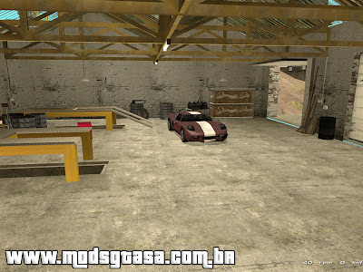 Garagens de Missões Abertas para GTA San Andreas