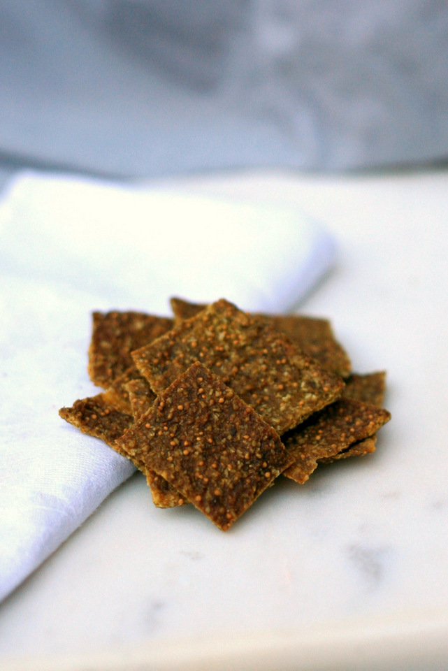 Homemade fresh fig "crackers" / Create / Enjoy