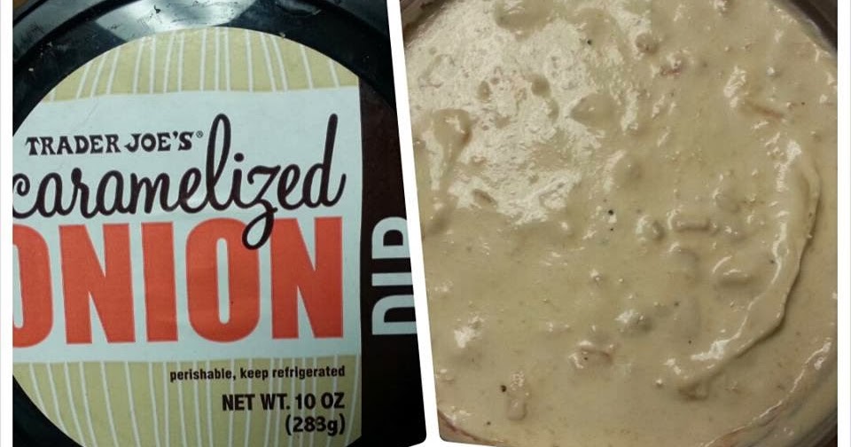 Shannon's Lightening the Load Trader Joe’s Caramelized Onion Dip