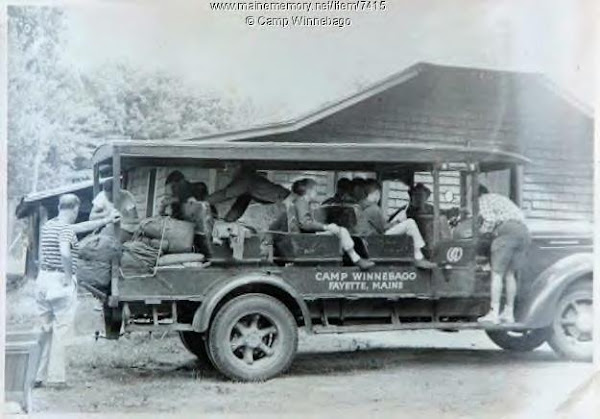 Truck used to take boys to and from train station