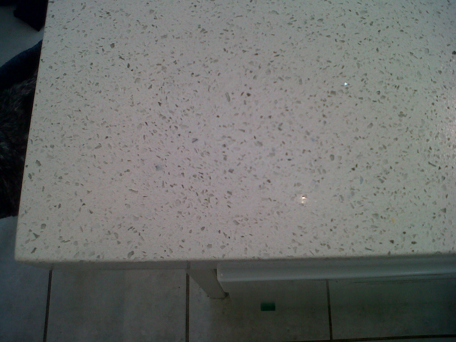 Baltic to Boardwalk Quartz Counters and Red Wine Stains