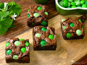 Chocolate Mint Brownies | A Southern Soul