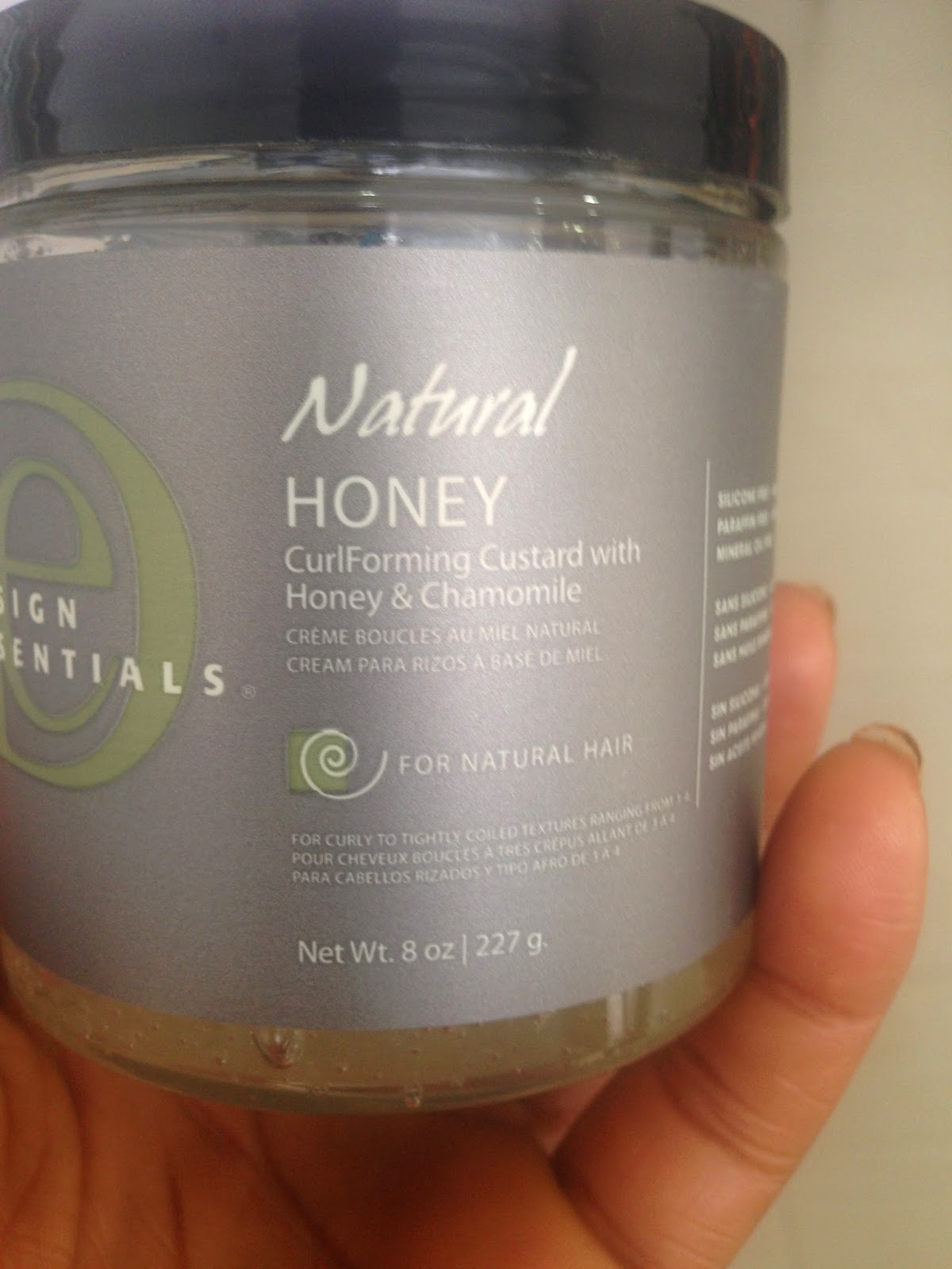Design Essentials - Natural Honey Curl Forming Custard with Honey &  Chamomile
