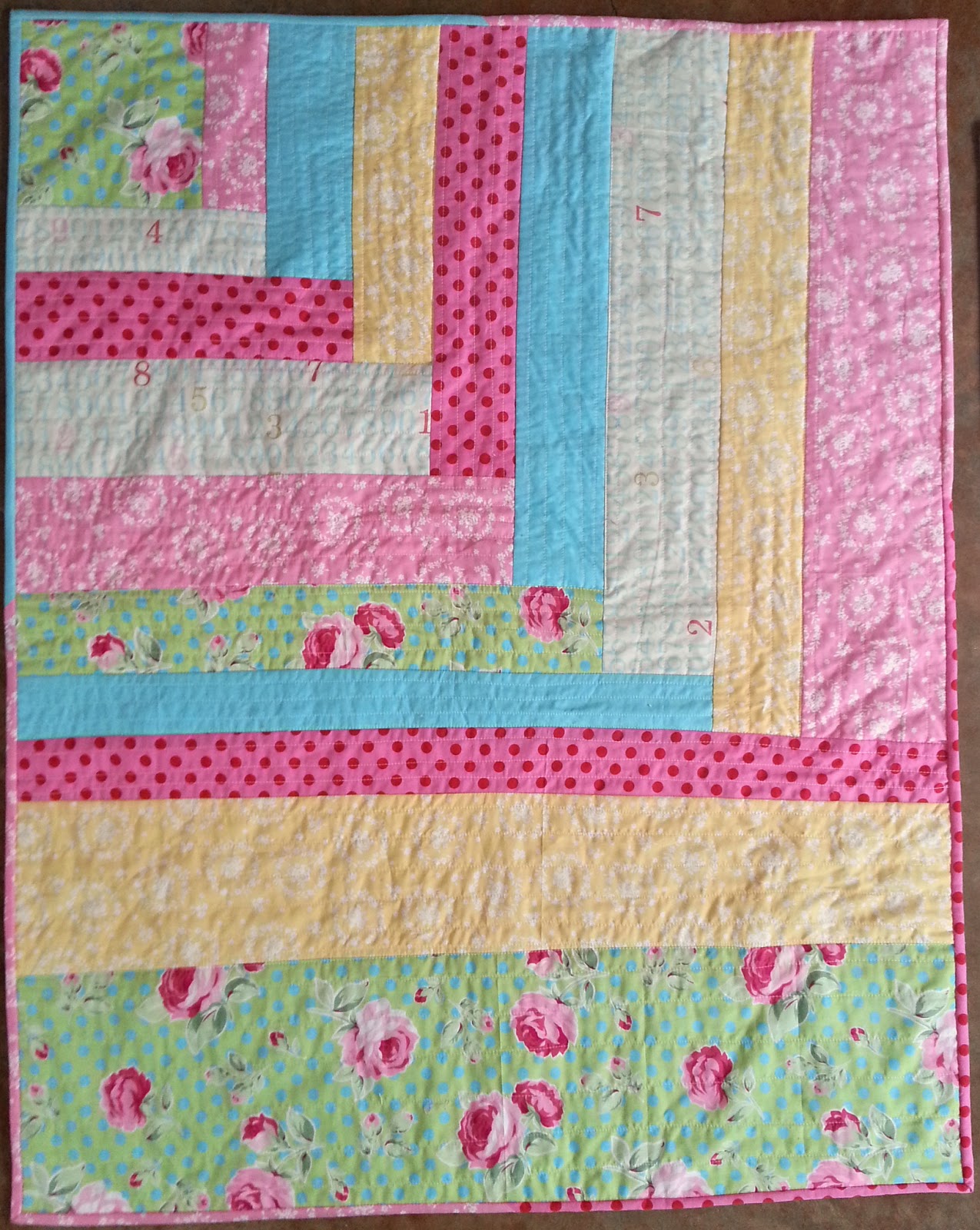 Weekend Quilt Quilting in the Rain