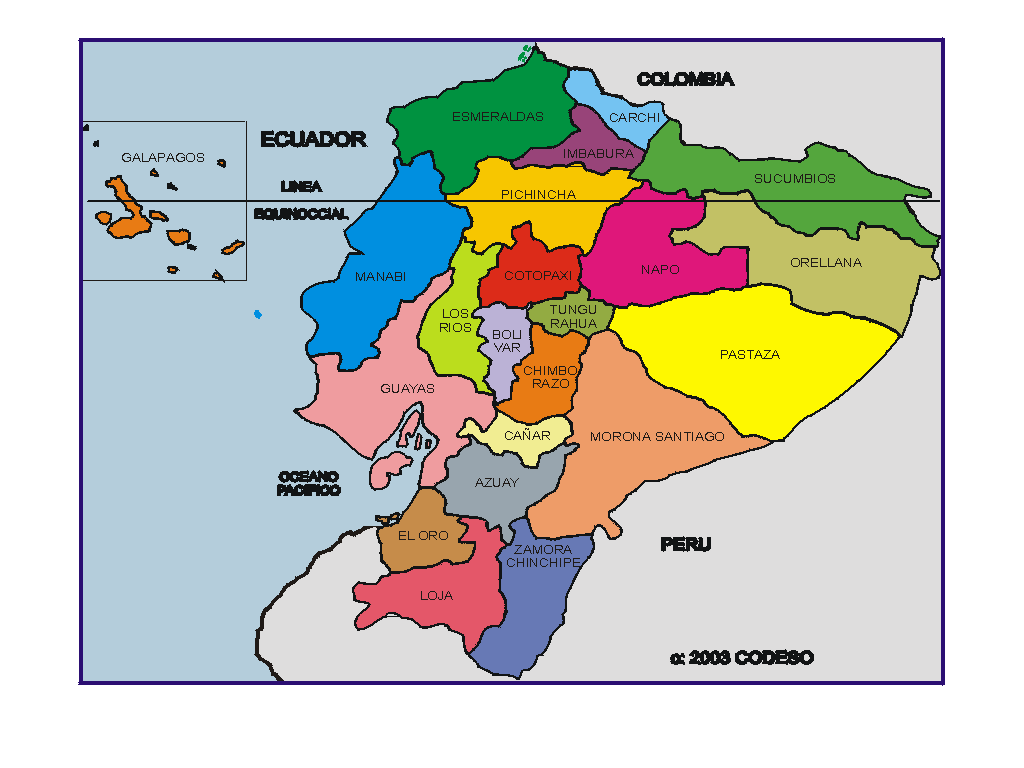 Ecuador Cuenca Mapa