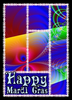 Beautiful Happy Mardi Gras Invitation Cards Images 01