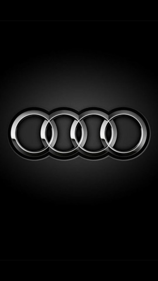 Audi Logo Rings Dark  Android Best Wallpaper