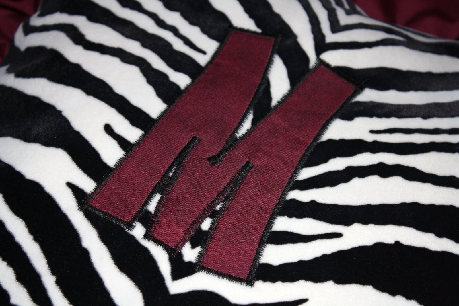 A Load Of Craft Tutorial How To Make A Ruffled Monogram Pillow