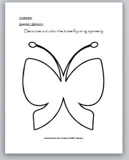 Learning Ideas - Grades K-8: Symmetry Coloring Pictures