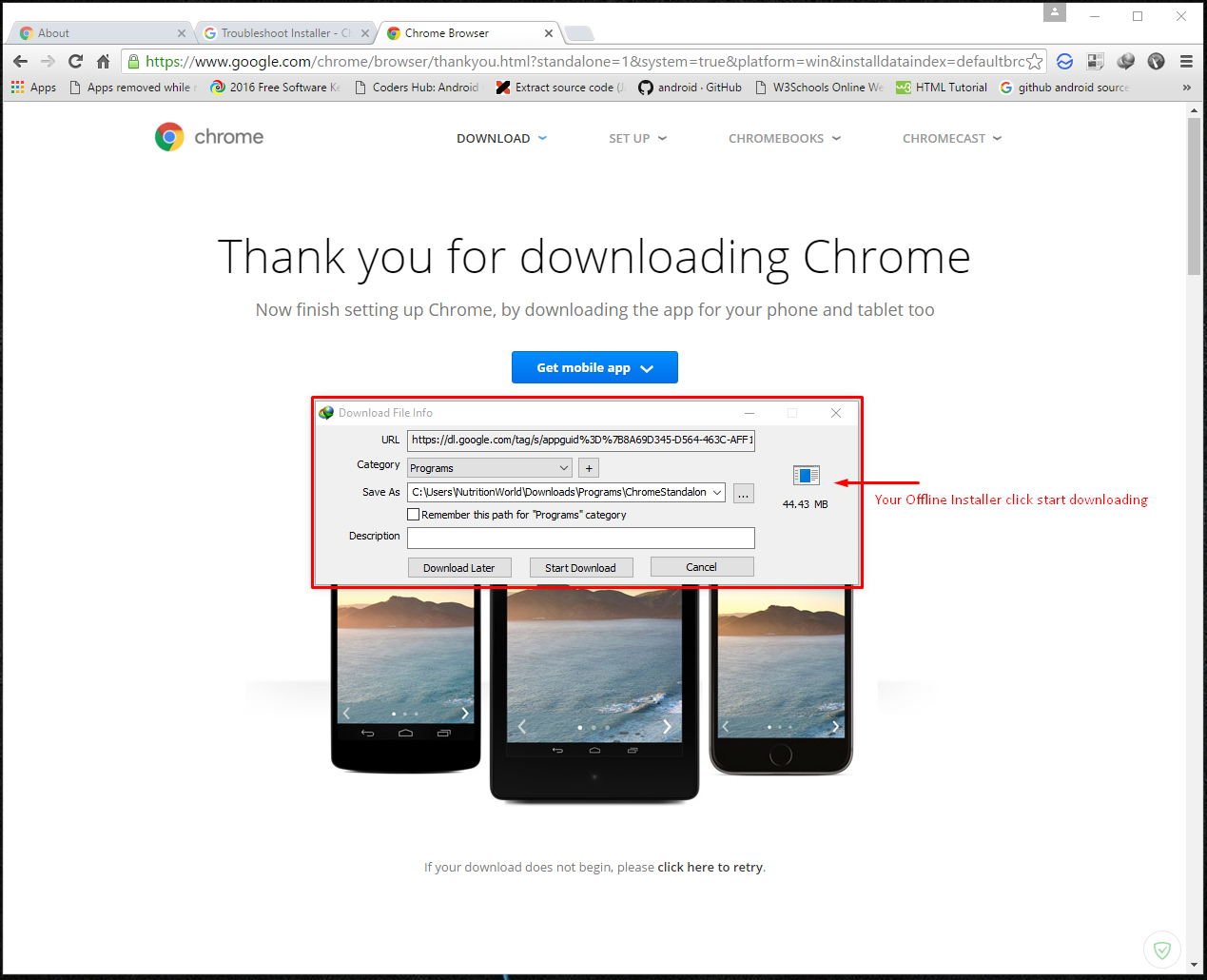 Google Chrome Direct Download Without Installer Play