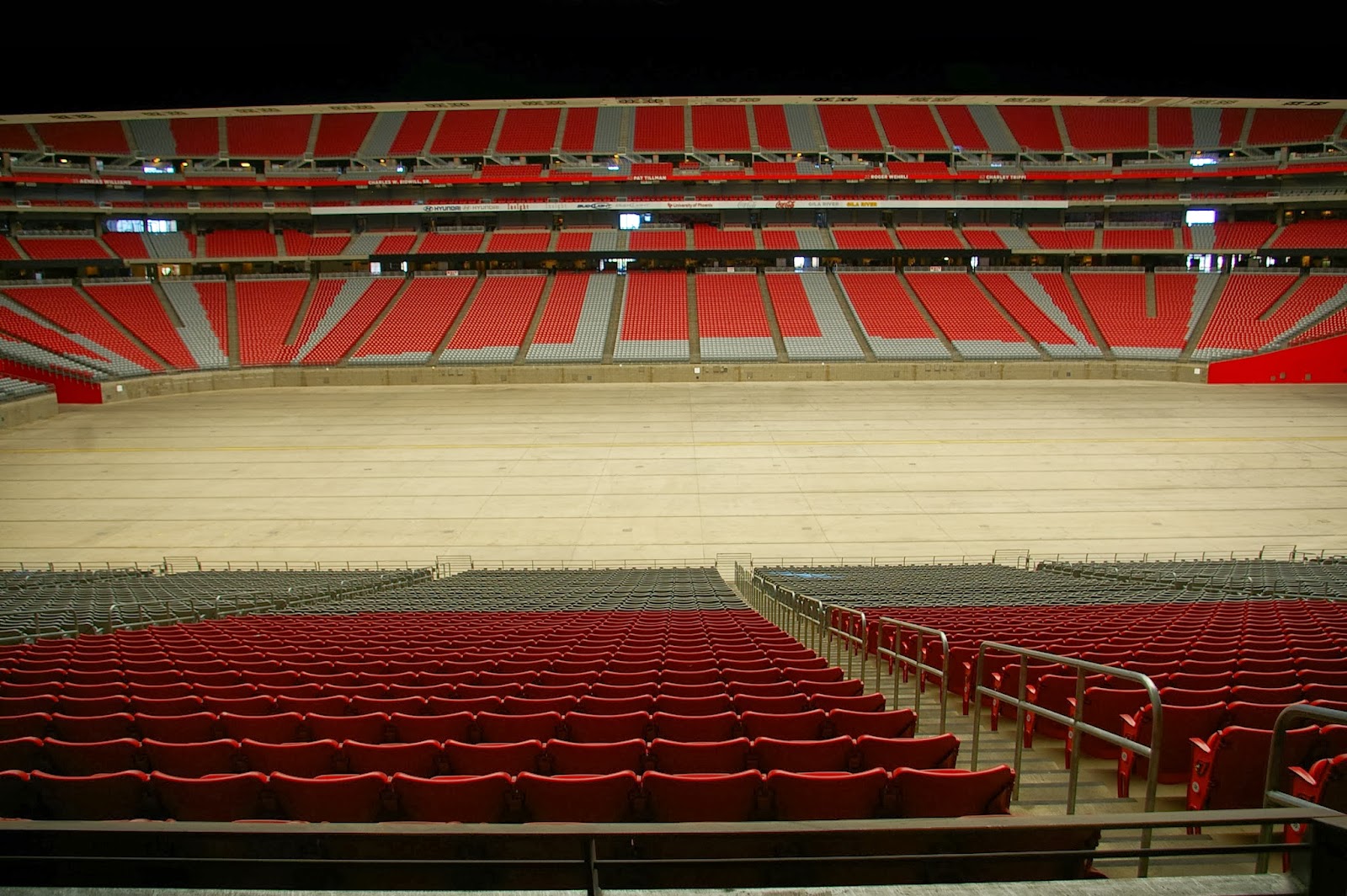 Fulltime RVing UNIVERSITY OF PHOENIX STADIUM TOUR