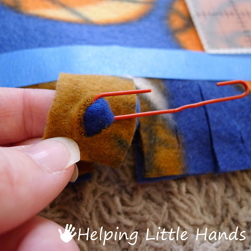 Pieces by Polly Double Layered NoSew "Braided" Fleece Blanket Tutorial