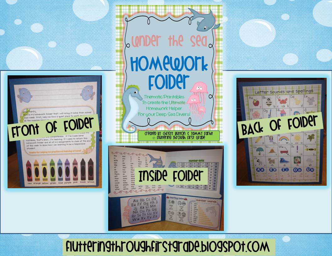 Under the sea homework grid 08 picture
