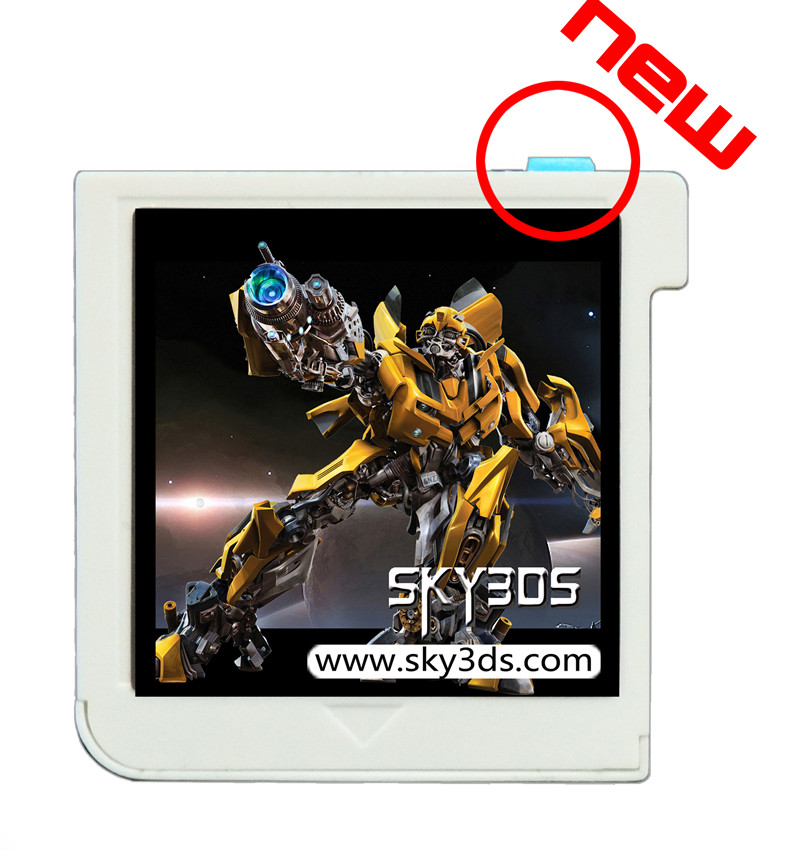 Sky3ds new blue button