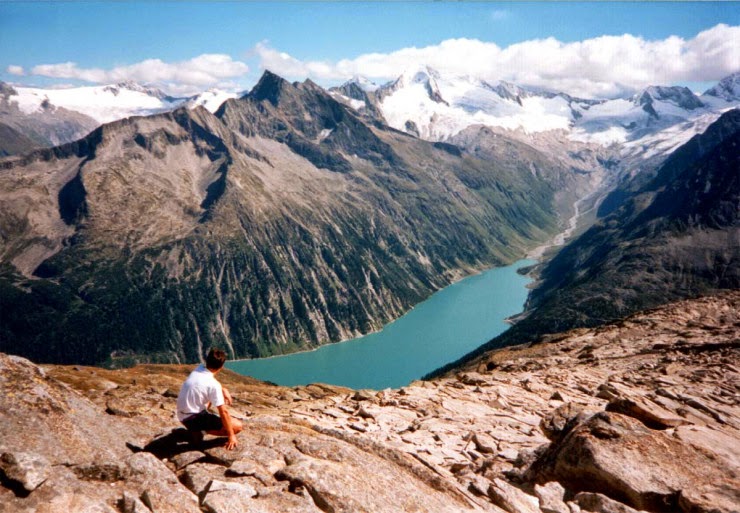 A Wonderful Hike along the Schlegeis Lake in Tyrol, Austria A Wonderful Hike along the Schlegeis Lake in Tyrol, Austria