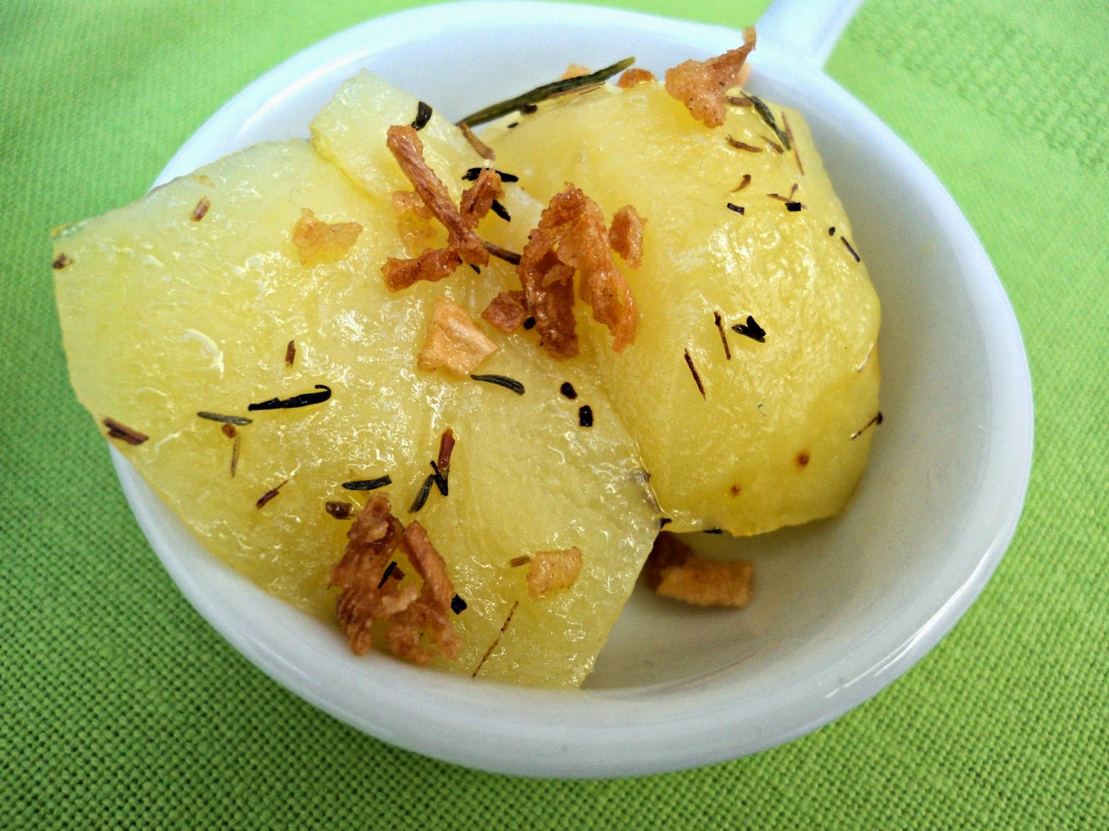 Patatas Aromáticas En Cofre