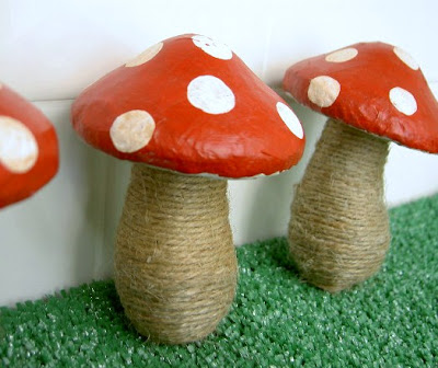 fake mushrooms