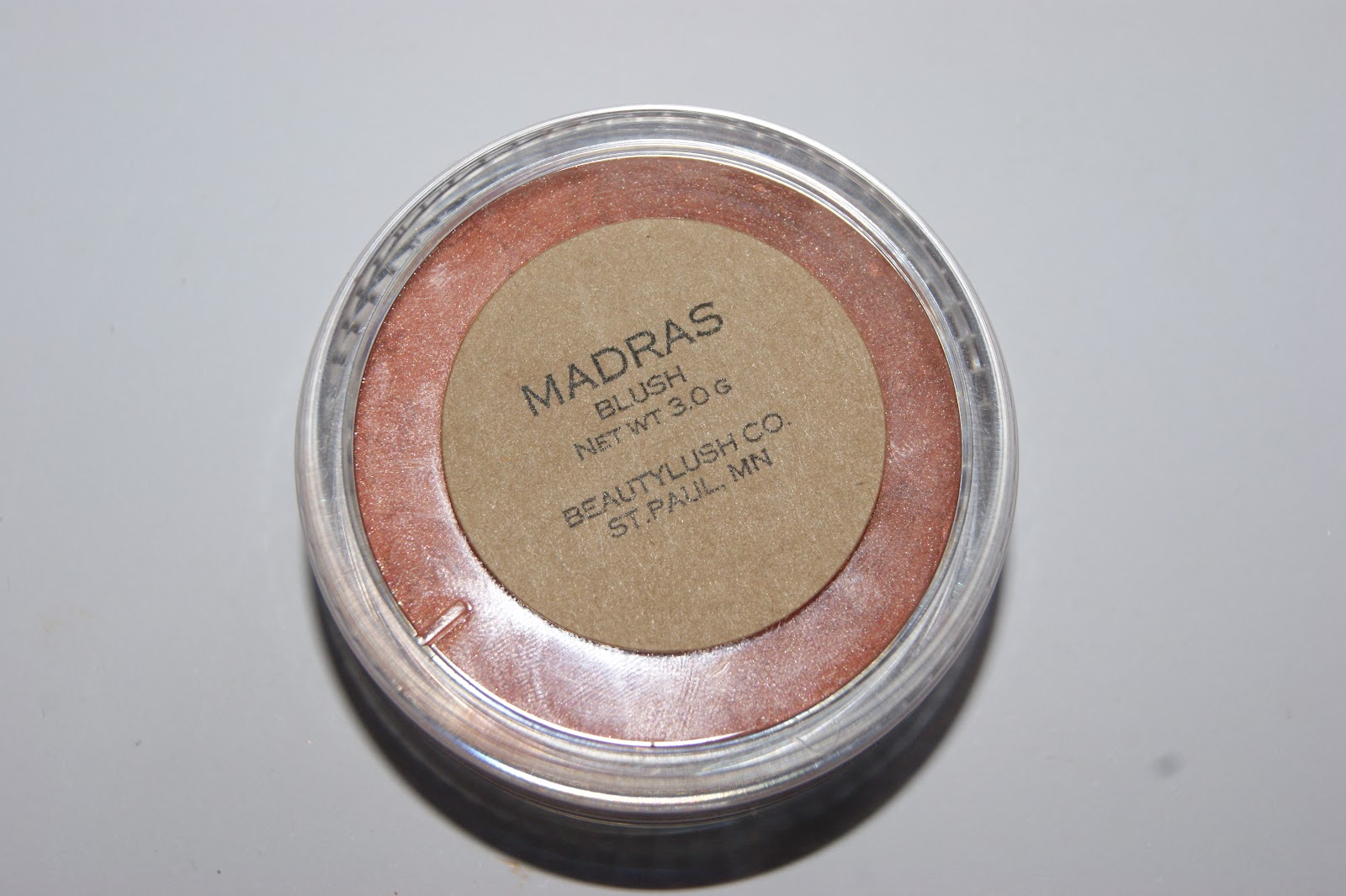 Beautylush Co Loose Powder Blush in Madras Review The Sunday Girl