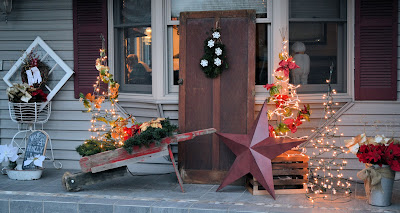 Shabby Love: Christmas Porch Decor