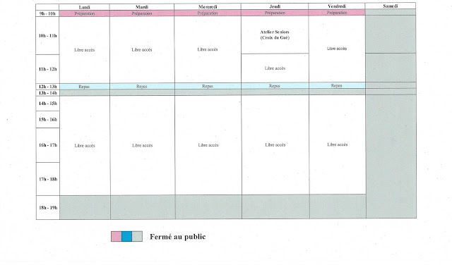 semaine du 17 au 21 août  2015