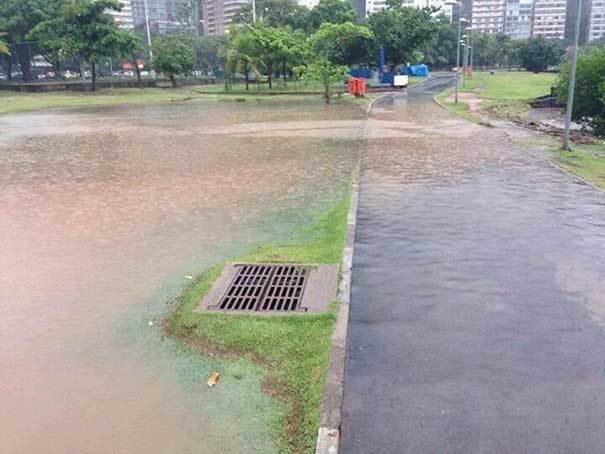 Remember to put the storm drain on high ground...or is it, low ground?