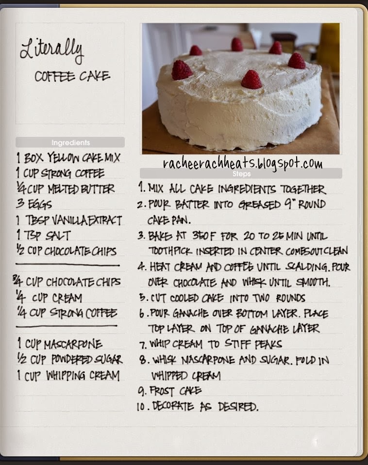 Literally Coffee Cake