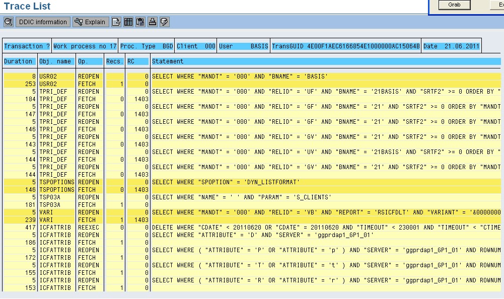 SAP Basis Tutorials How to activate a Trace for a user in SAP system