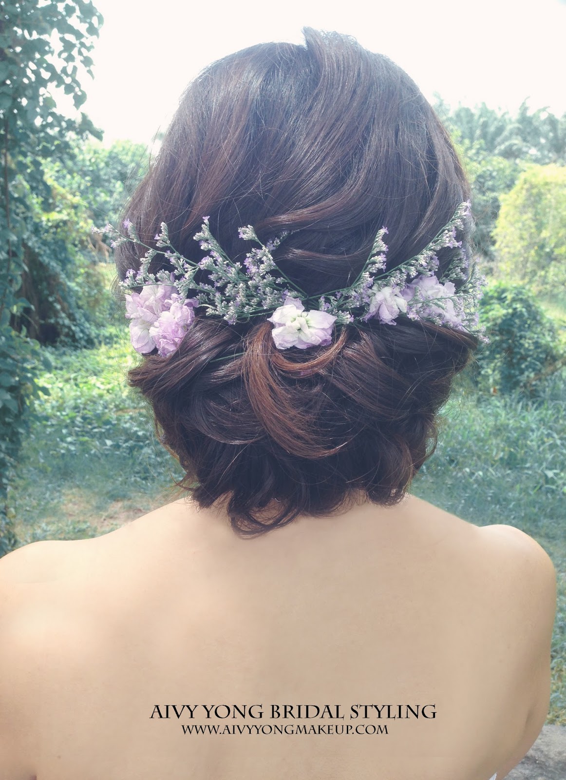 Romantic prewedding bridal styling and props styling Aivy Yong air