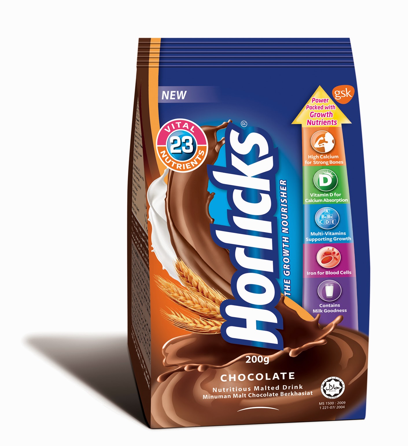 Horlicks Coklat penambah selera anakanak Sumijelly log