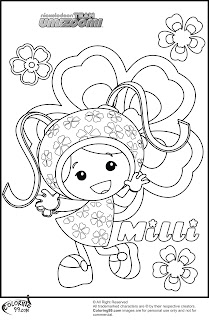 milli team umizoomi coloring pages