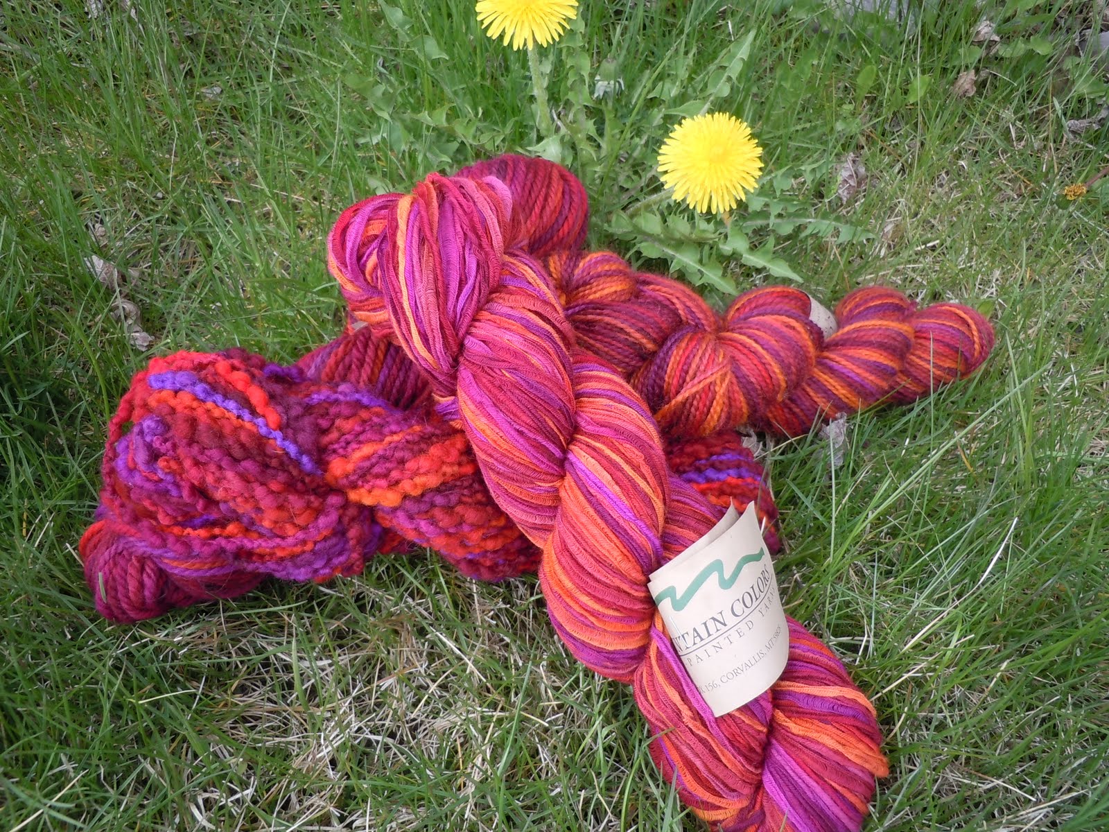 Mountain Colors Hand Painted Yarns: Feature Colorway--Sun River