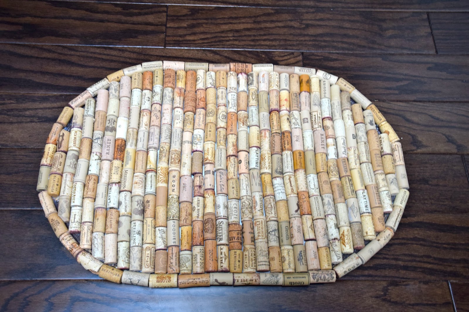 Our Hobby House Wine Cork Rug