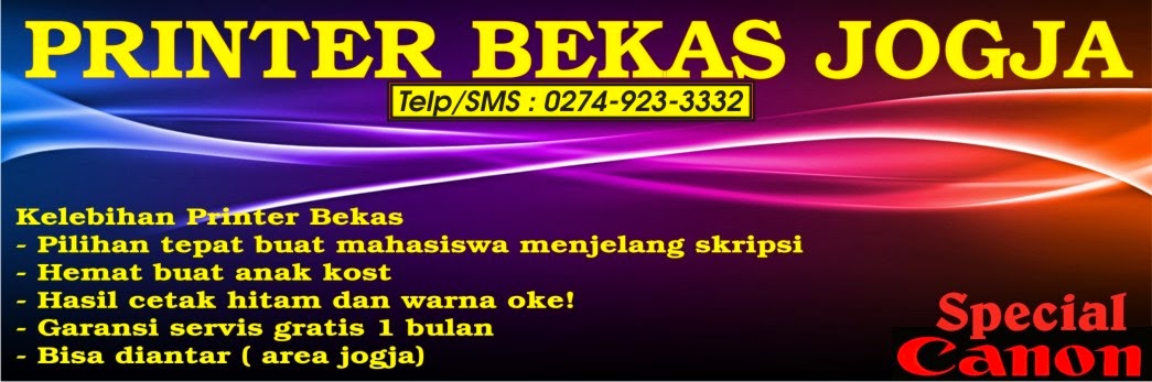 PRINTER BEKAS JOGJA