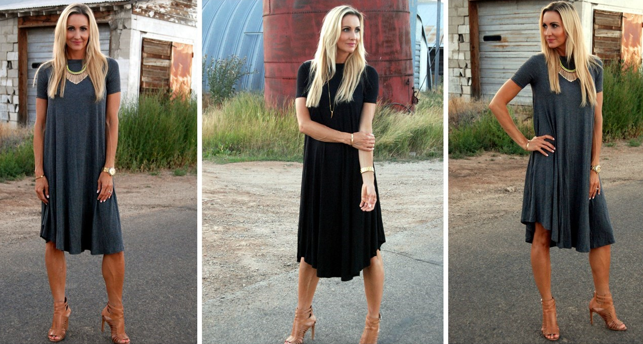 black midi dress sale