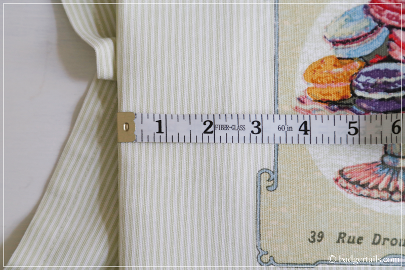 How To Frame a Tea Towel Badgertails Blog