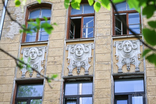 Art Nouveau Art Nouveau in Riga, Latvia by akwiinas
