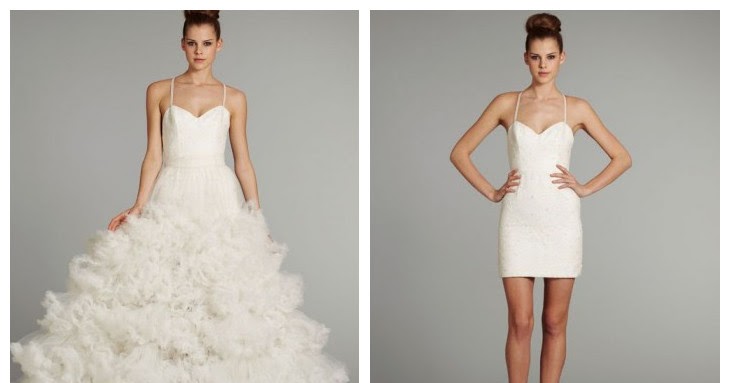 2 in 1 convertible wedding dresses