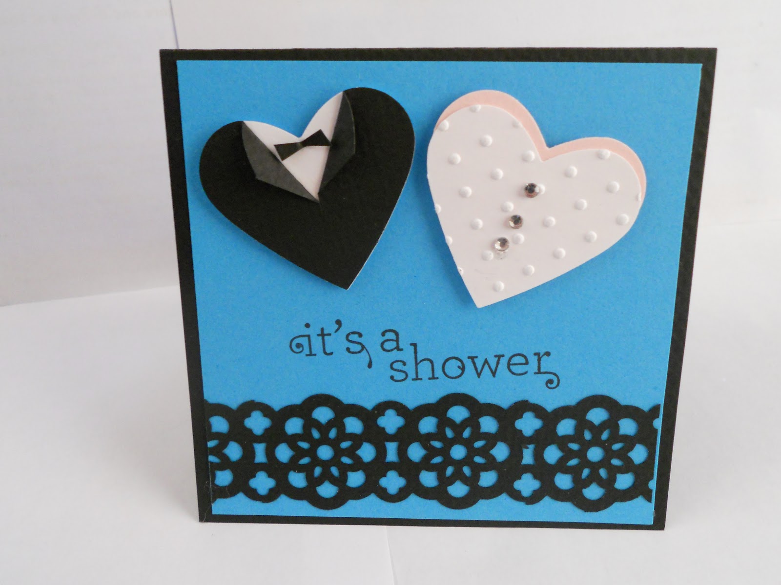 Beary Creative Crafts Bridal Shower Card