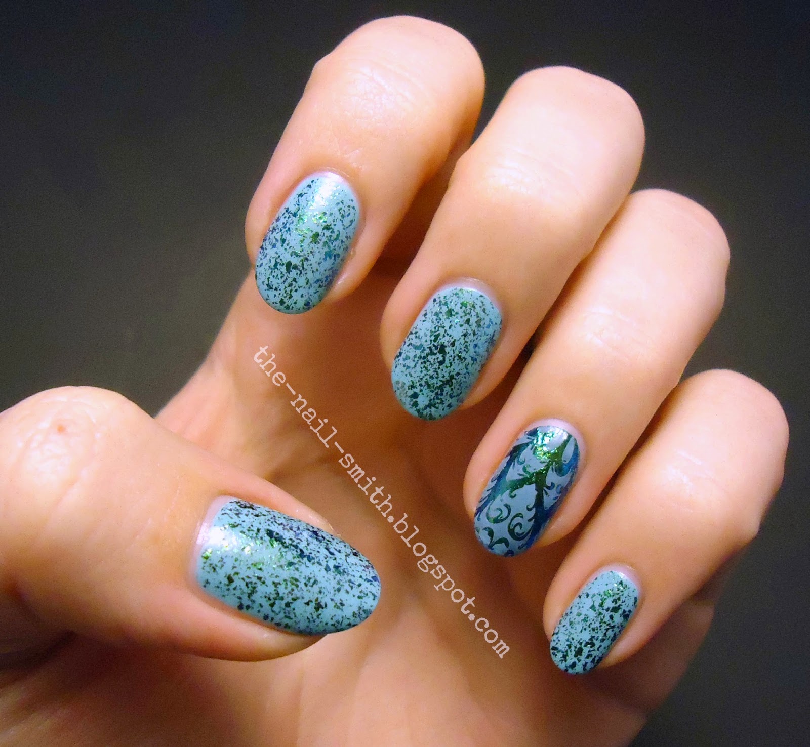 The Nail Smith ILNP Flakies The "Gaia"