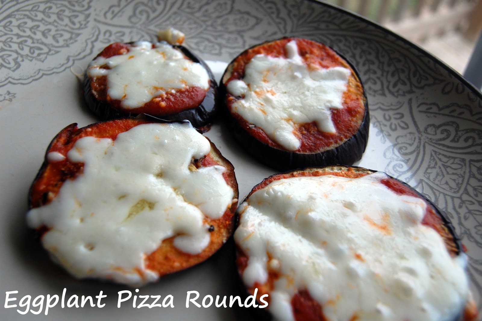 ThriceTheSpice Eggplant Pizza Rounds