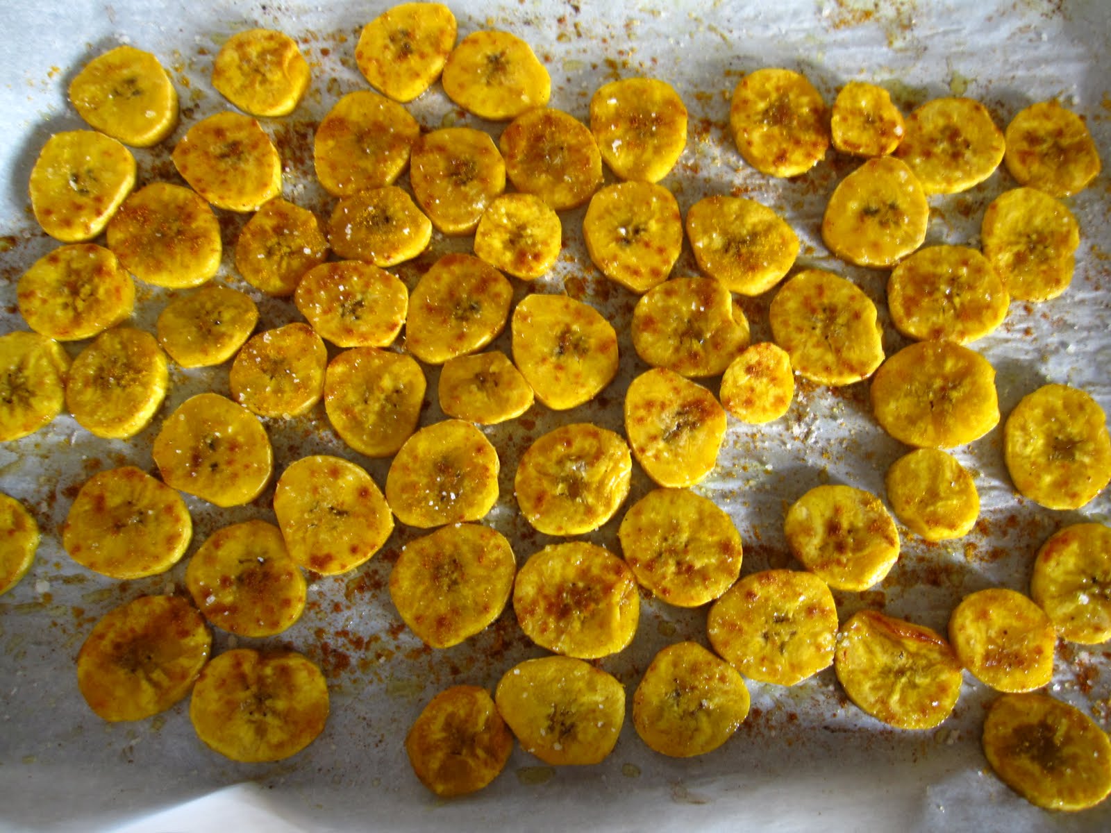 Pour le plaisir de manger Bananes plantain au four